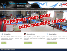 Tablet Screenshot of etoiledenogent.com